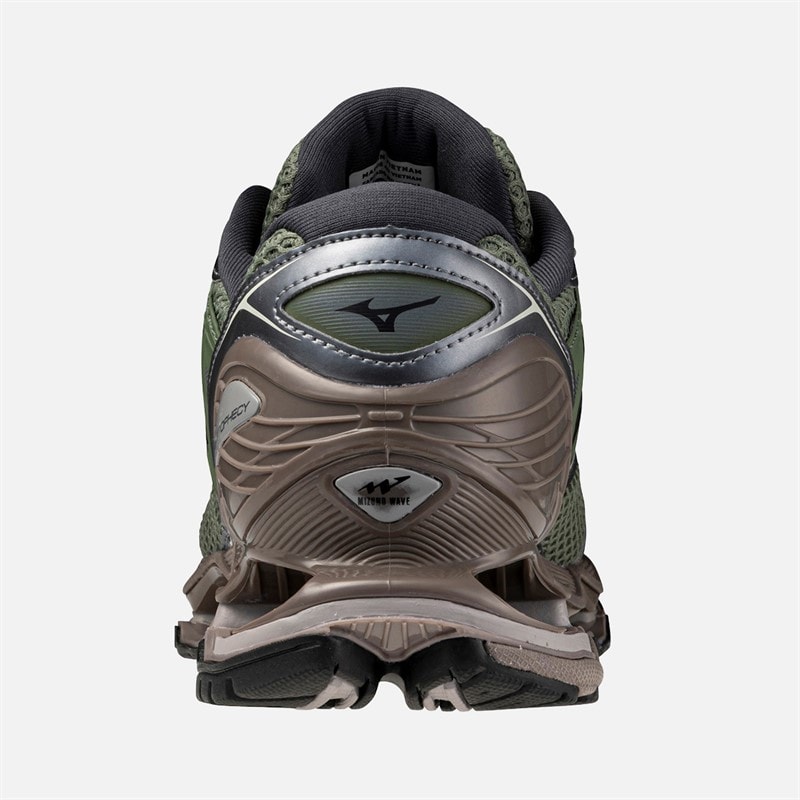 Mizuno Wave Prophecy Træningssko Agave Green/Sort/Iron - Billede 3