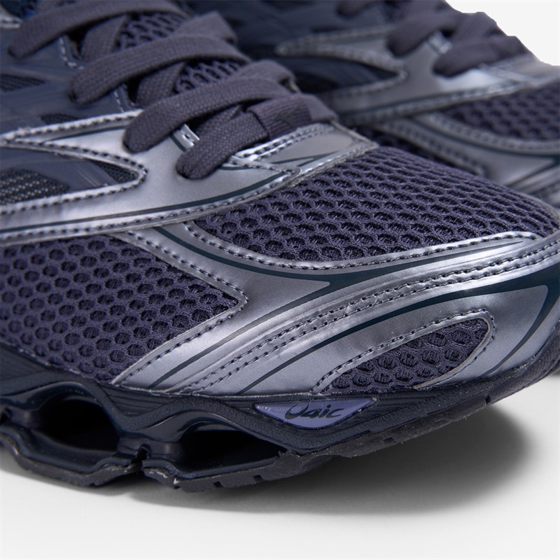 Mizuno Herre Wave Prophecy Træningssko Odyssey ey Odyssey Gray/Sort/Metallic Gr - Billede 3
