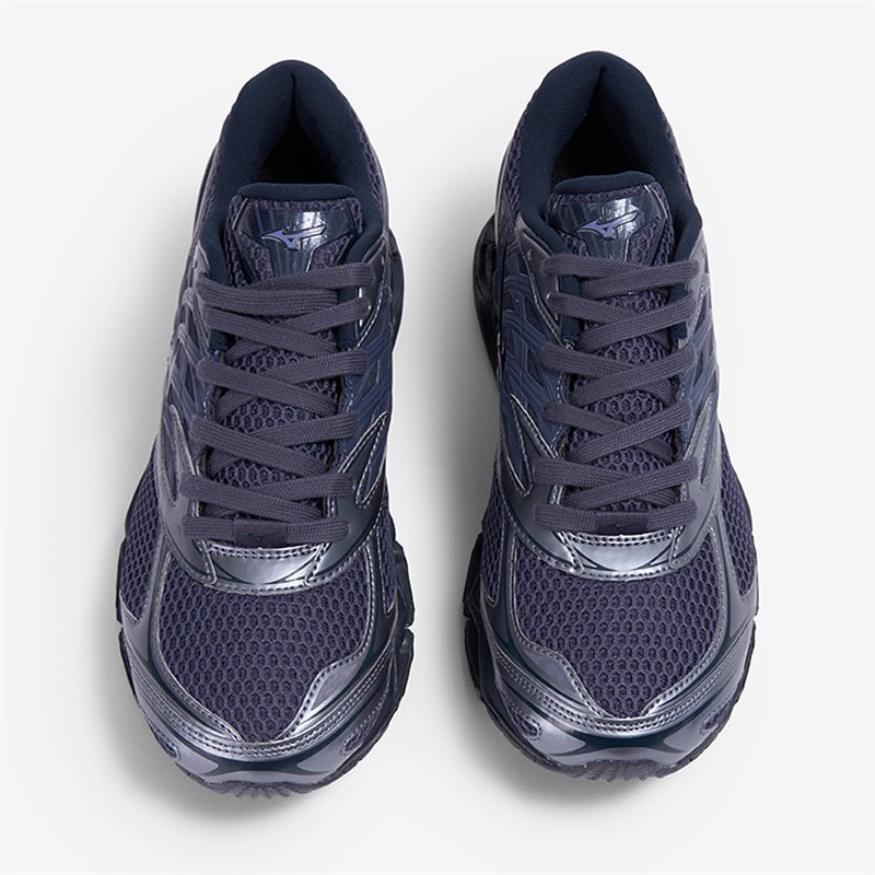 Mizuno Herre Wave Prophecy Træningssko Odyssey ey Odyssey Gray/Sort/Metallic Gr - Billede 4