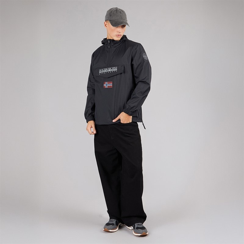 Napapijri Herre Arper Lite Anorak Sort - Billede 4