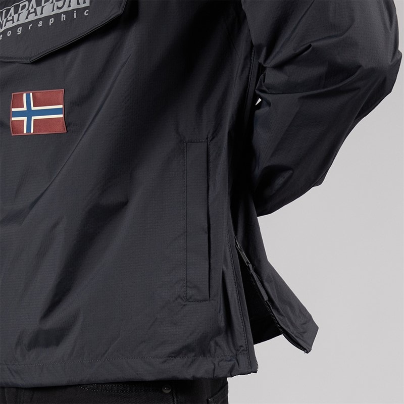 Napapijri Herre Arper Lite Anorak Sort - Billede 5