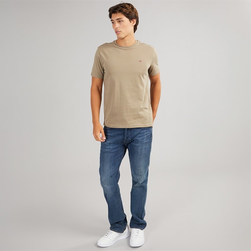Napapijri Herre Salis T-Shirt Fallen Rock - Billede 4