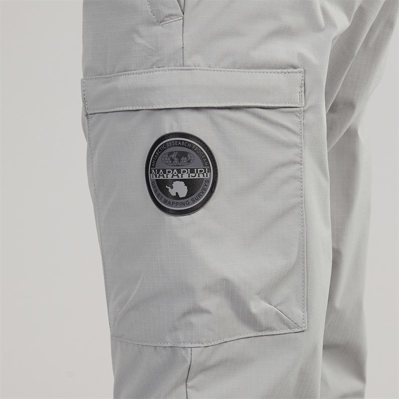 Napapijri Herre Matey Cargo Bukser Shark Skin - Billede 3