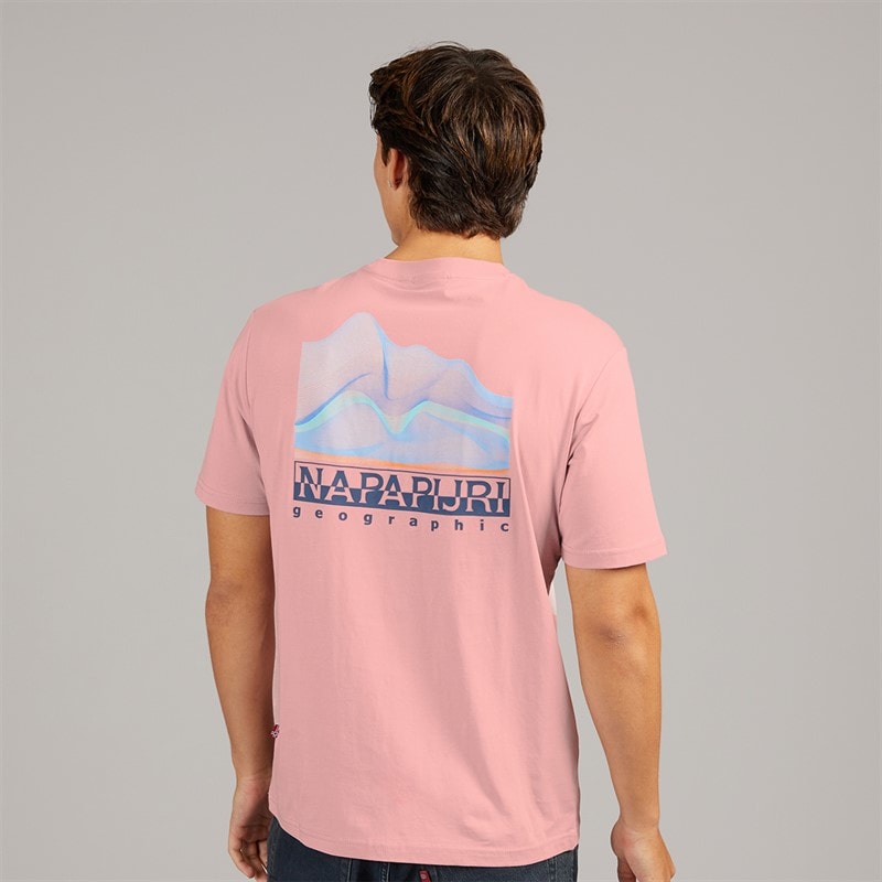 Napapijri Herre Rorvik T-shirt Zephyr - Billede 3