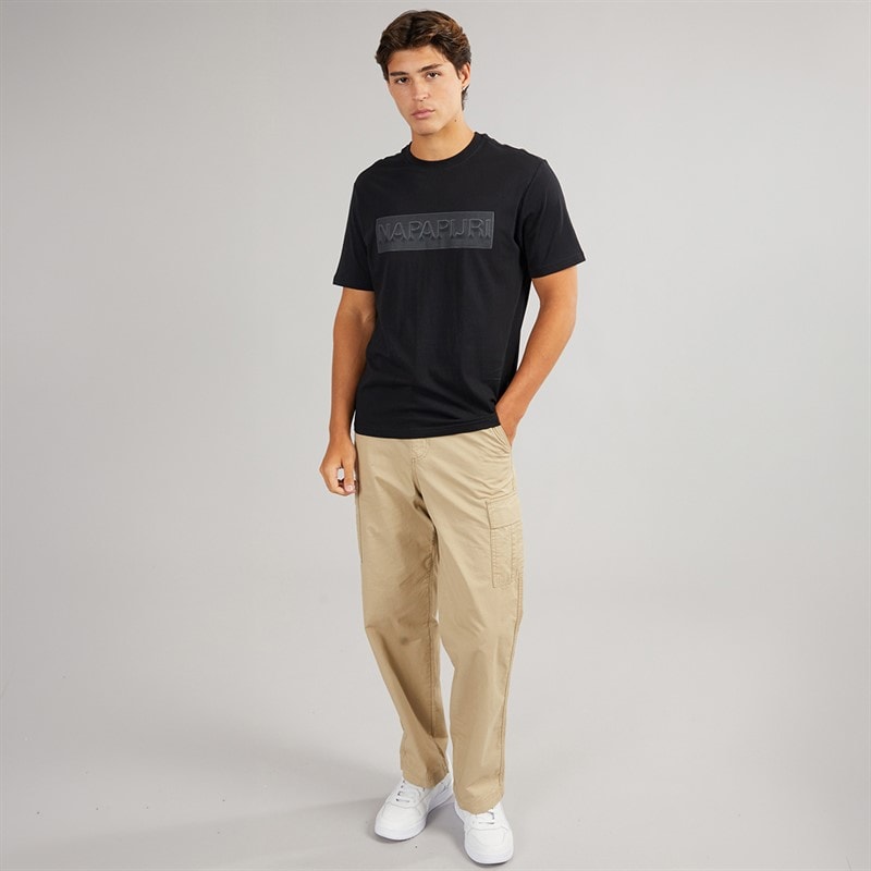 Napapijri Herre Brinzio T-shirt Black Beauty - Billede 3