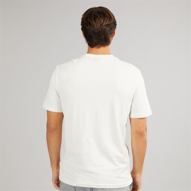 Napapijri Herre Linton T-shirt White Whisper - Billede 2