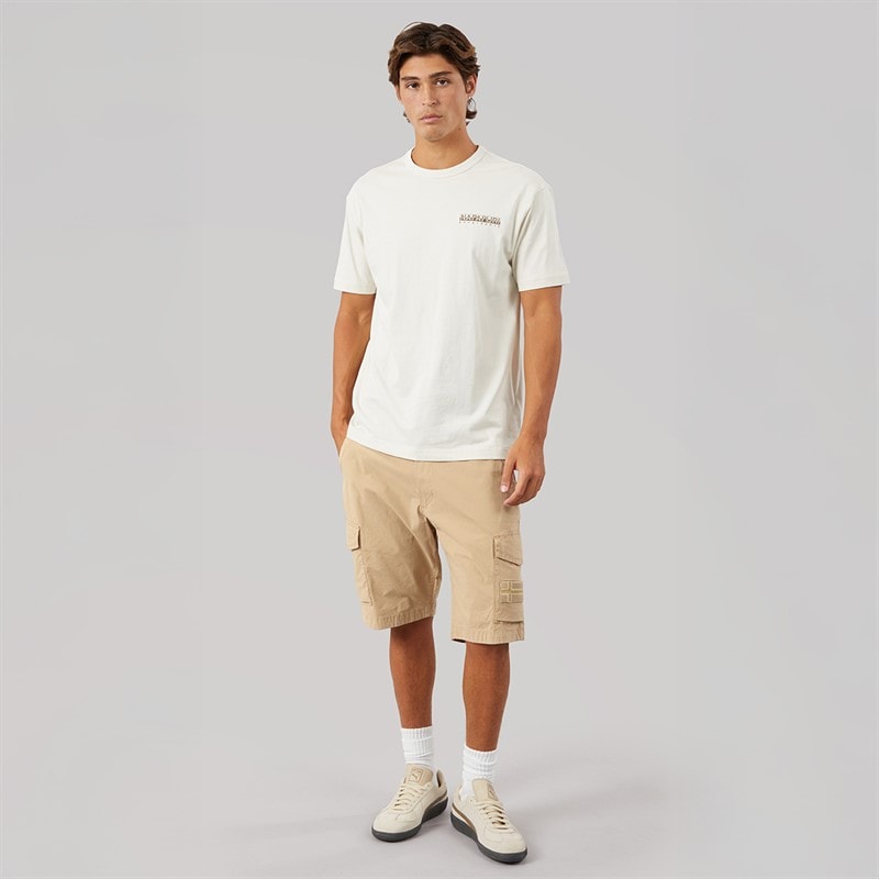 Napapijri Herre Horton Cargo Shorts Tannin - Billede 4