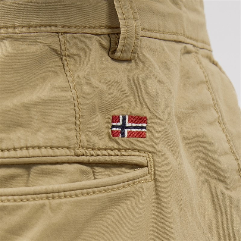 Napapijri Herre Puyo Chino Bukser Kelp - Billede 3