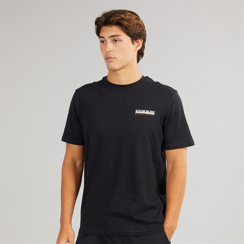 Napapijri Herre Rorvik T-shirt Black Beauty - Billede 2