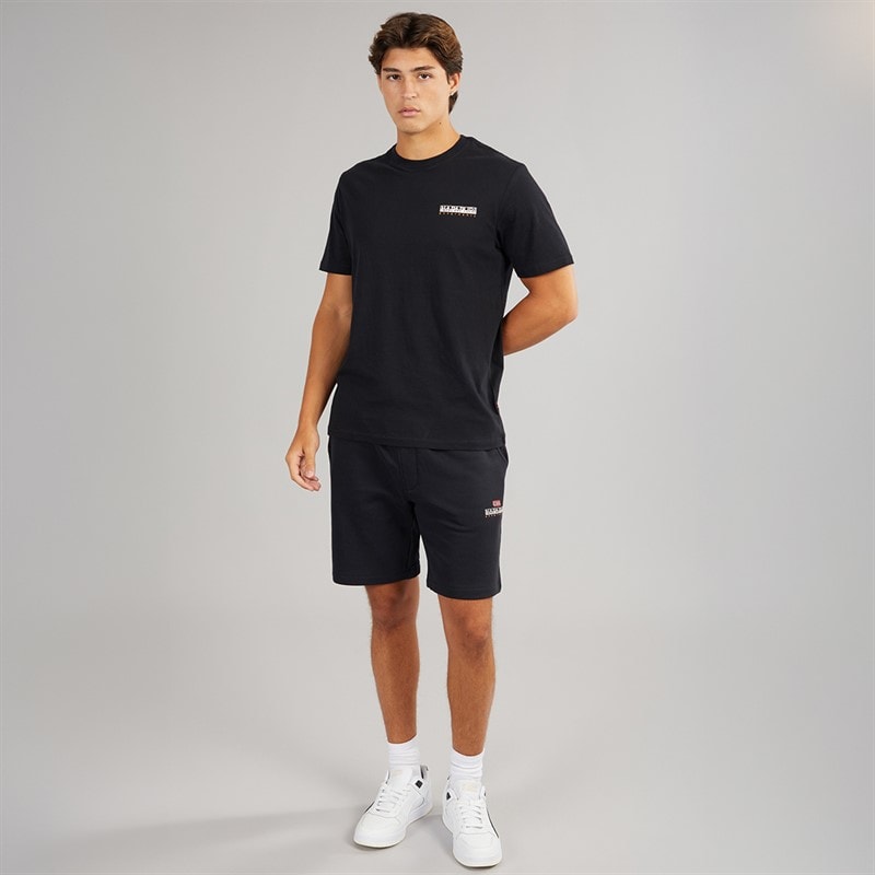 Napapijri Herre Rorvik T-shirt Black Beauty - Billede 4