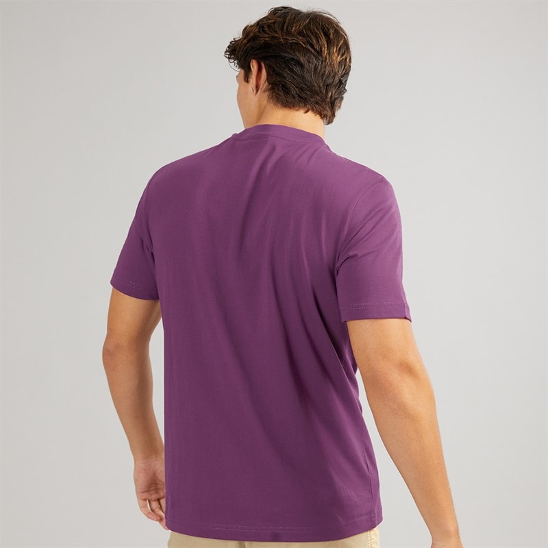 Napapijri Herre Lodestar T-shirt Purple Pass - Billede 2