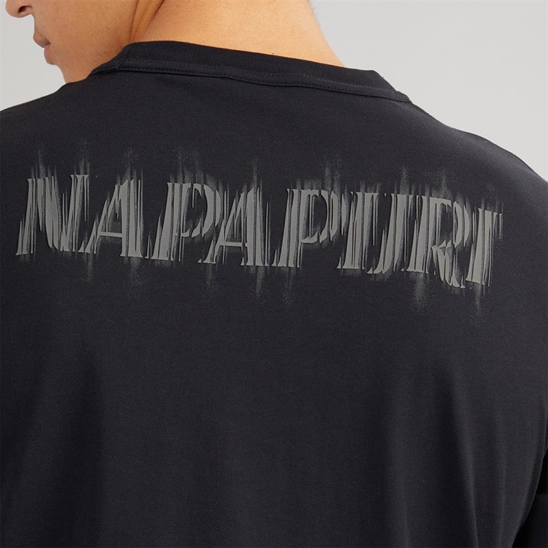 Napapijri Herre Umbra T-shirt Black Beauty - Billede 3