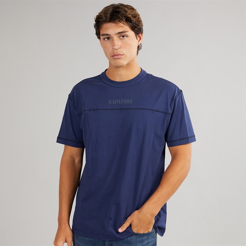 Napapijri Herre Umbra T-shirt Naval Acade - Billede 2