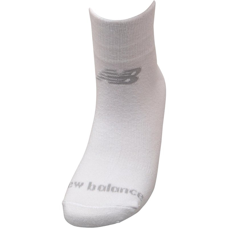 New Balance Tre par Kvart Strømper Hvid - Billede 2