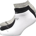 New Balance Tre par usynlige strømper Sort/Grå/Hvid