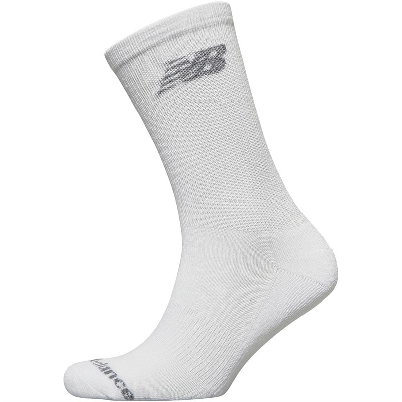 New Balance Ti par Strømper med Polstring Hvid Crew - Billede 3