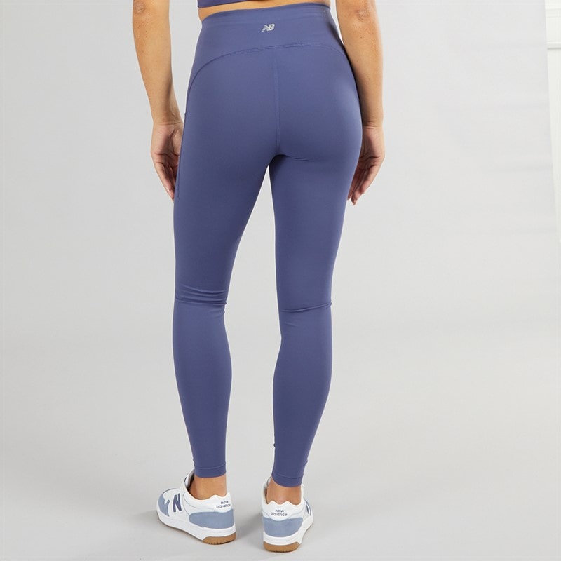 New Balance Dame Elegant NB Dry Lomme Højtaljede Stramme Leggings Drømme Tilstand - Billede 3