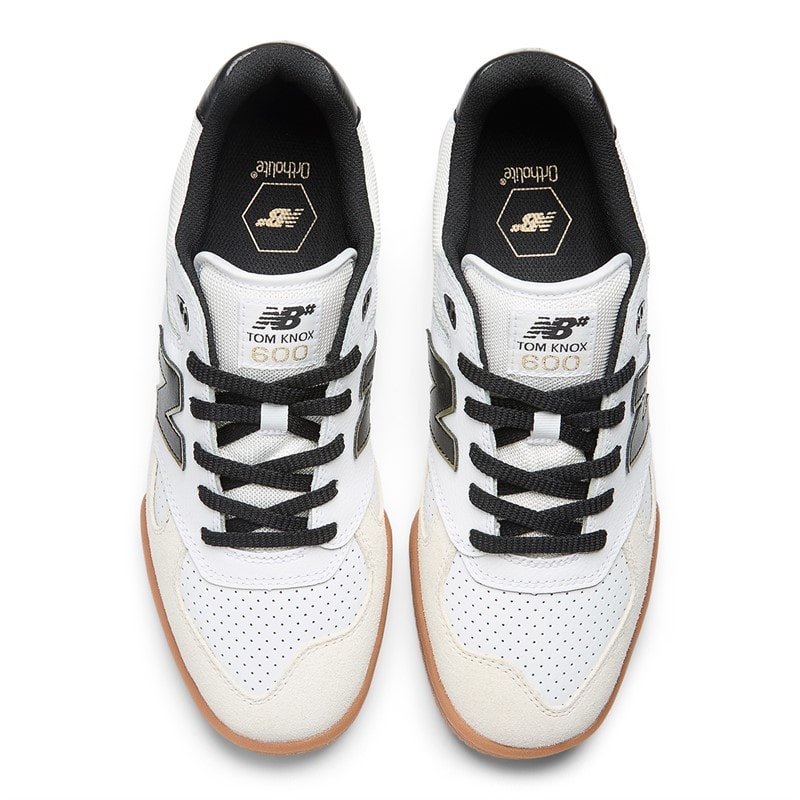 New Balance Herre Knox 600 Skate Sko Træningssko Hvid - Billede 4