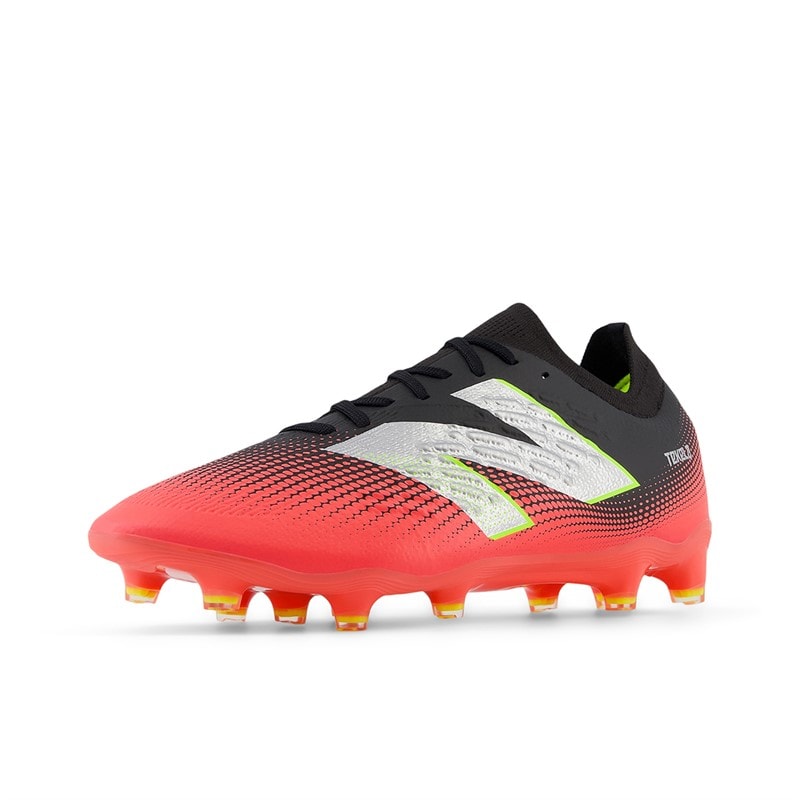 New Balance Tekela Magia Low Med snøre V4 FG Støvle til Firmt Underlag Sort - Billede 3