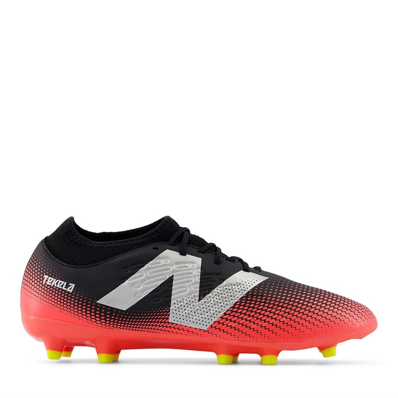 New Balance Tekela Magique V4 FG / Firmt Underlag Fodboldstøvler Sort - Billede 1