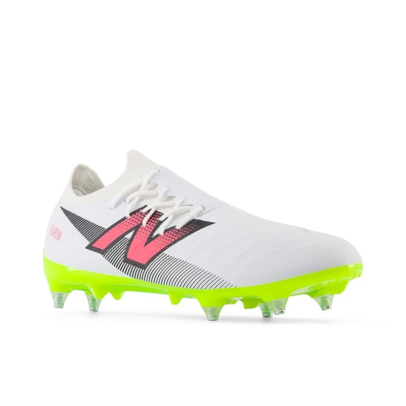 New Balance Furon Destroy V7 SG / Soft Ground Fodboldstøvler Hvid - Billede 3