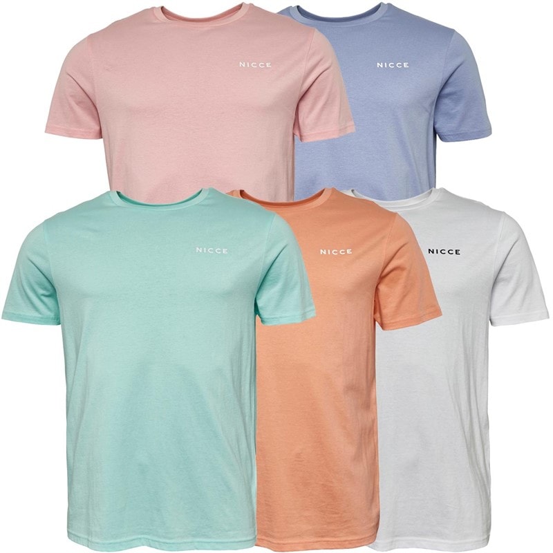 NICCE Herre Kindio T-shirts Flerfarvet - Billede 1