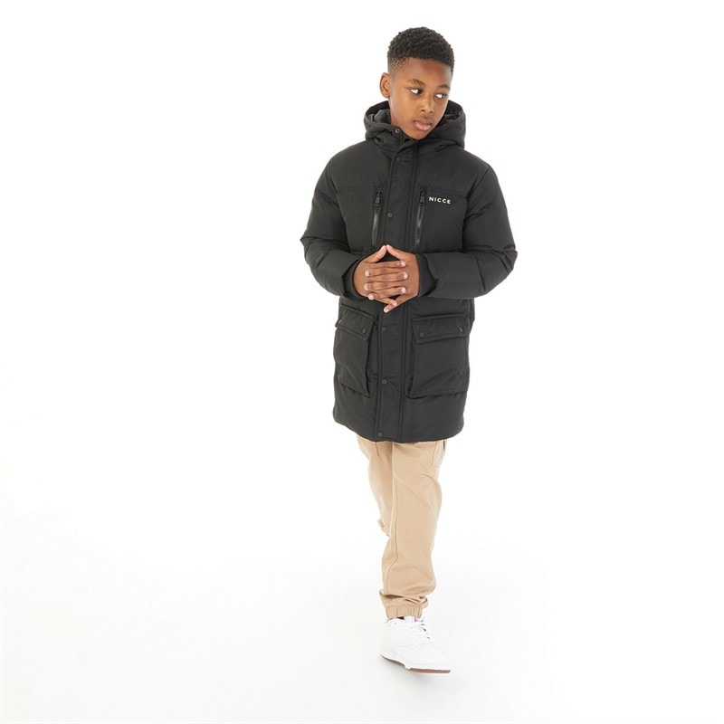 NICCE Drenge Vespucci Parka Sort - Billede 3