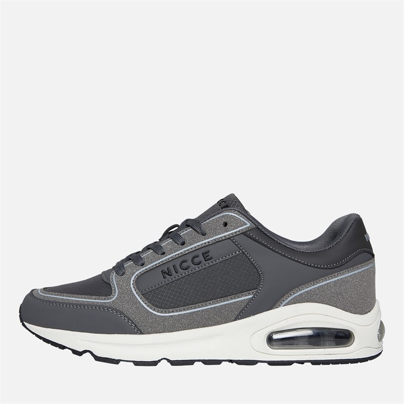 NICCE Herre Elossi Sneakers Coal/Grå/Light Grey - Billede 1