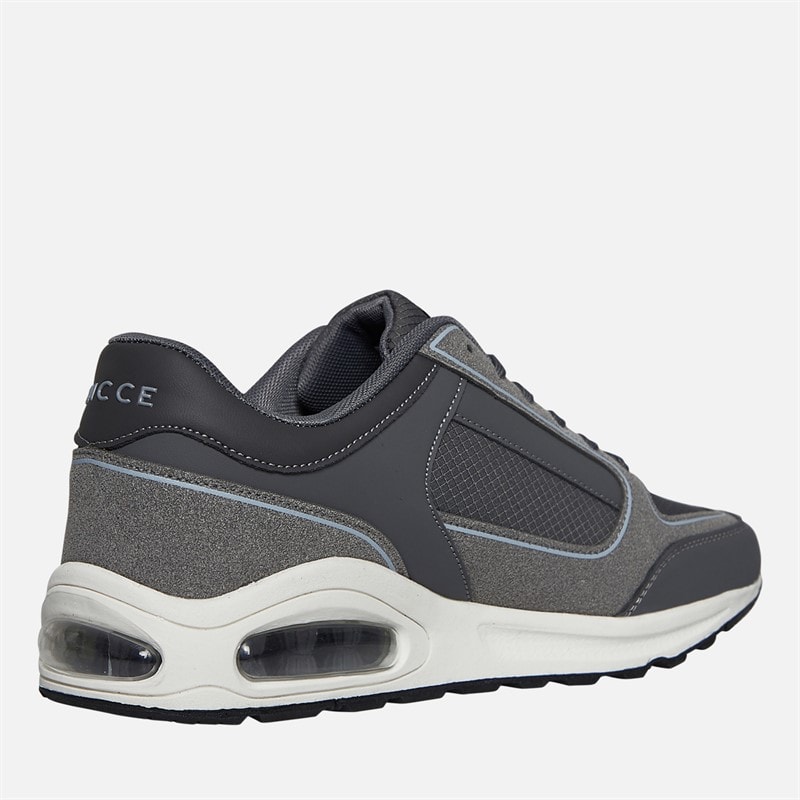 NICCE Herre Elossi Sneakers Coal/Grå/Light Grey - Billede 5