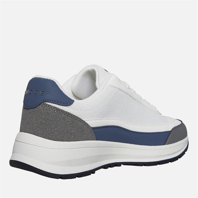 NICCE Herre Arinza Træningssko Hvid/Blå/Grå White / Blue / Grey - Billede 5