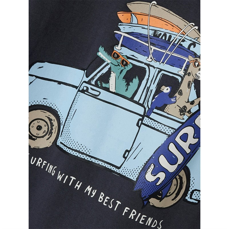 Name It Drenge Freddis T-shirt India Ink - Billede 3