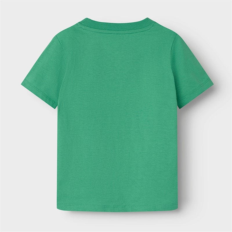 Name It Drenge Freddis T-shirt Grøn Gran - Billede 2