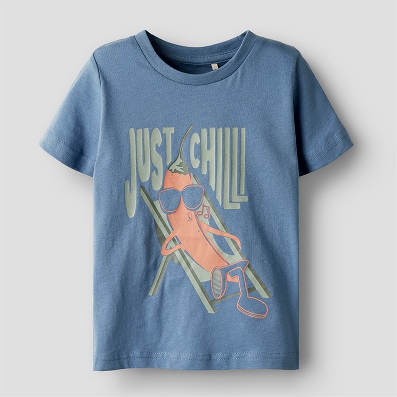 Name It Drenge Dean T-shirt Quiet Harbor - Billede 1