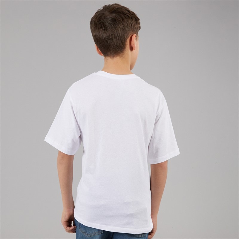 Name It Drenge Saldur T-shirt Hvid - Billede 2