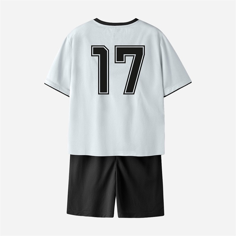 Name It Børne Tyskland Team Shorts Sæt Bright White Germany - Billede 2
