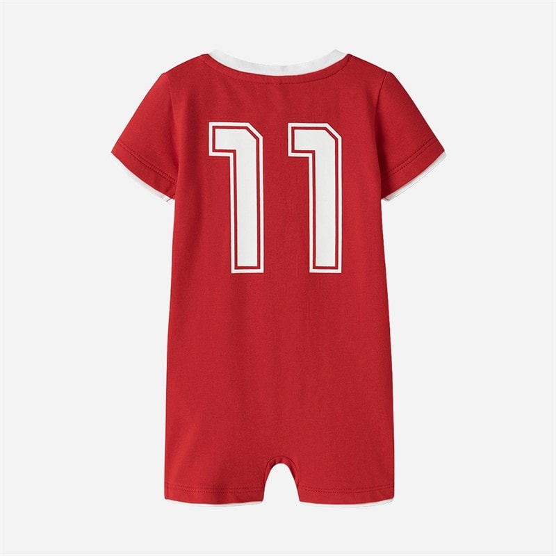 Name It Danmark VM Baby Bodystocking True Red Denmark - Billede 2