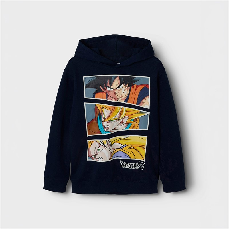Name It Drenge Drage Hættetrøje Navy Blazer - Billede 2