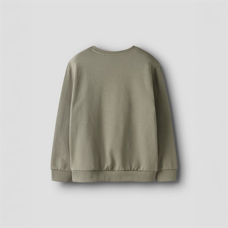 Name It Drenge Byron Sweatshirt Vintage Khaki - Billede 3