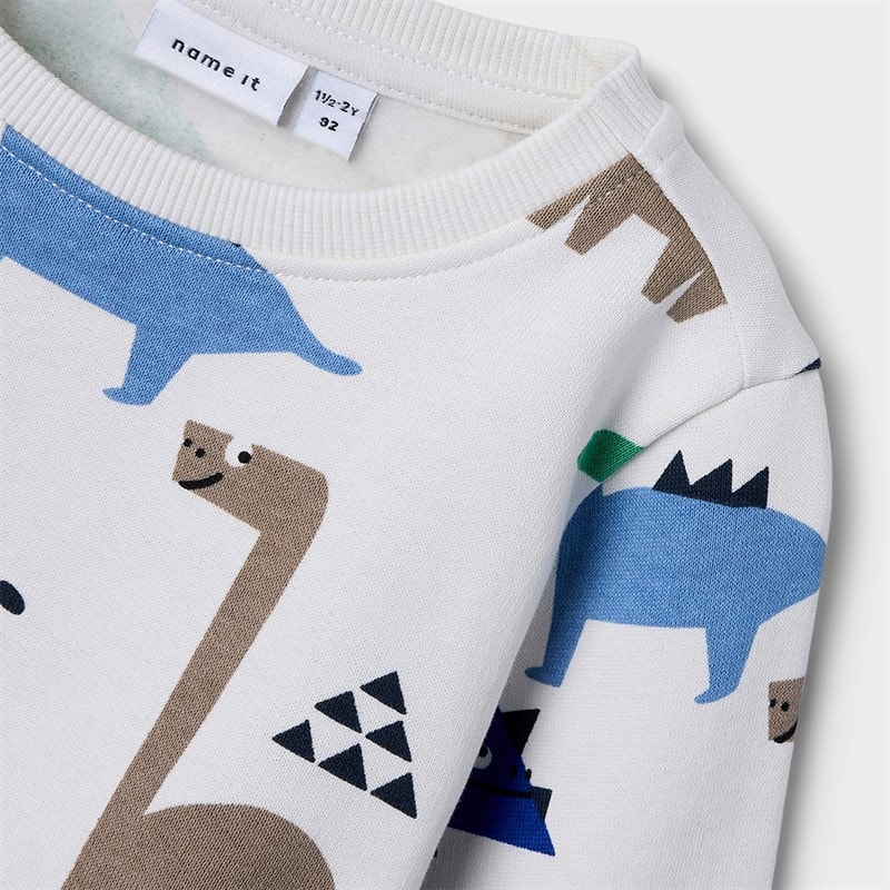 Name It Drenge mini poke sweatshirt Jet Stream - Billede 3