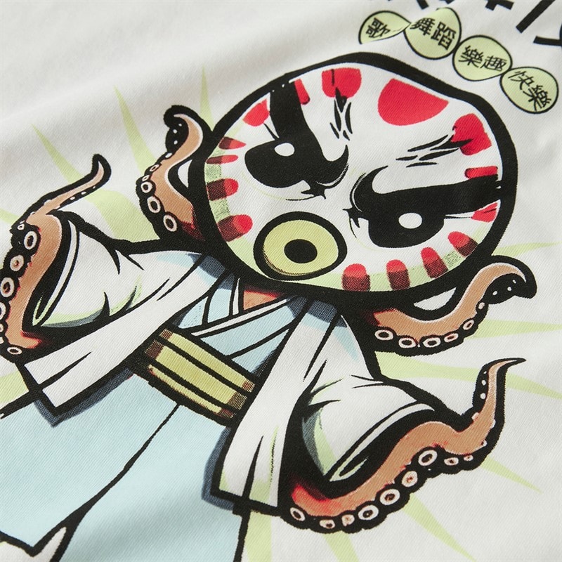 Name It Drenge Theo T Shirt Cloud Dancer - Billede 3