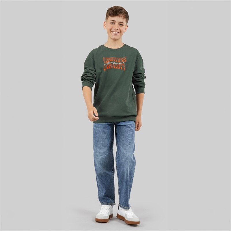 Name It Drenge Byron Sweatshirt Urban Chic - Billede 4