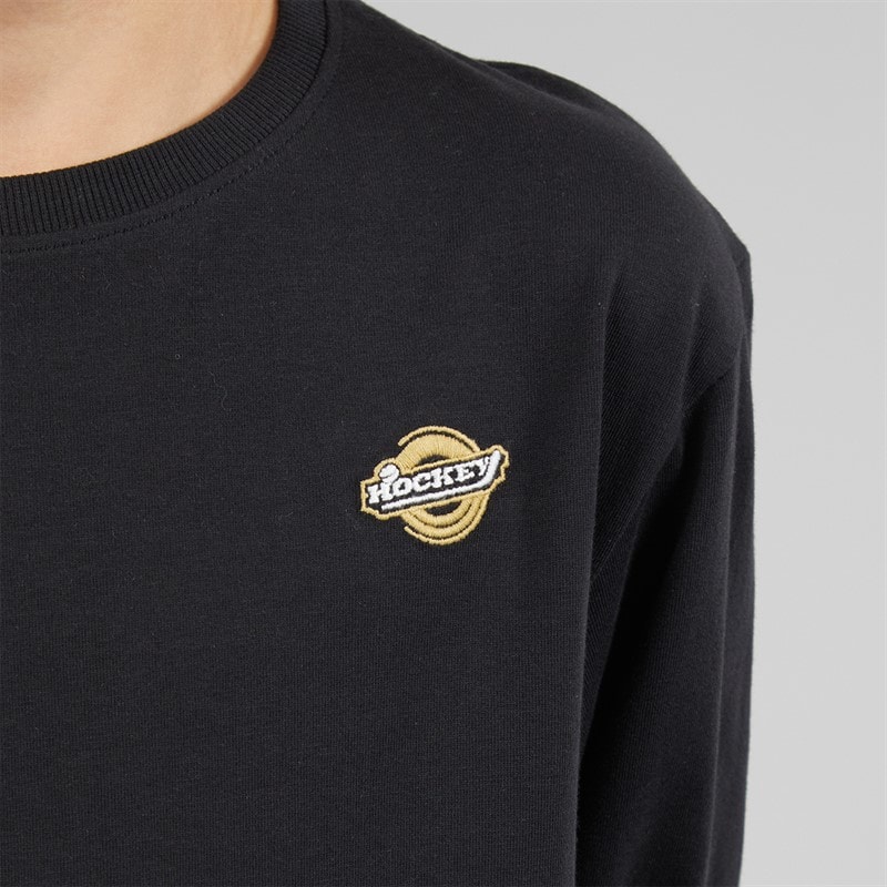 Name It Drenge Vimpel Hockey Langærmet T-shirt Sort - Billede 5