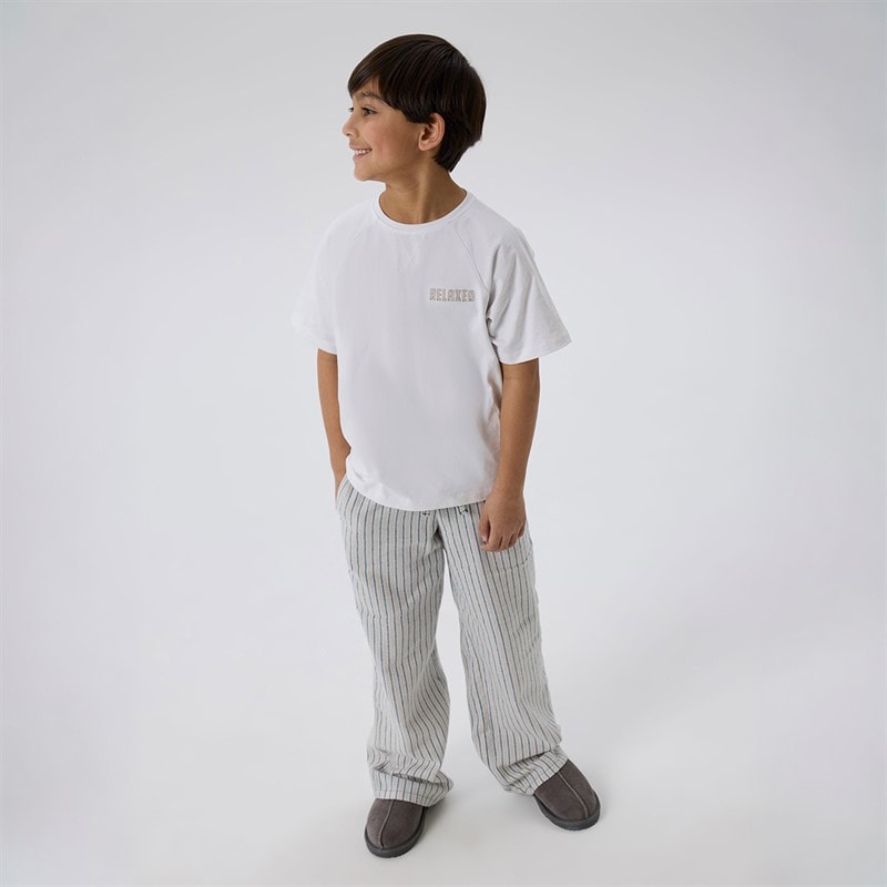 Name It Drenge Rob T-shirt Bright White - Billede 2