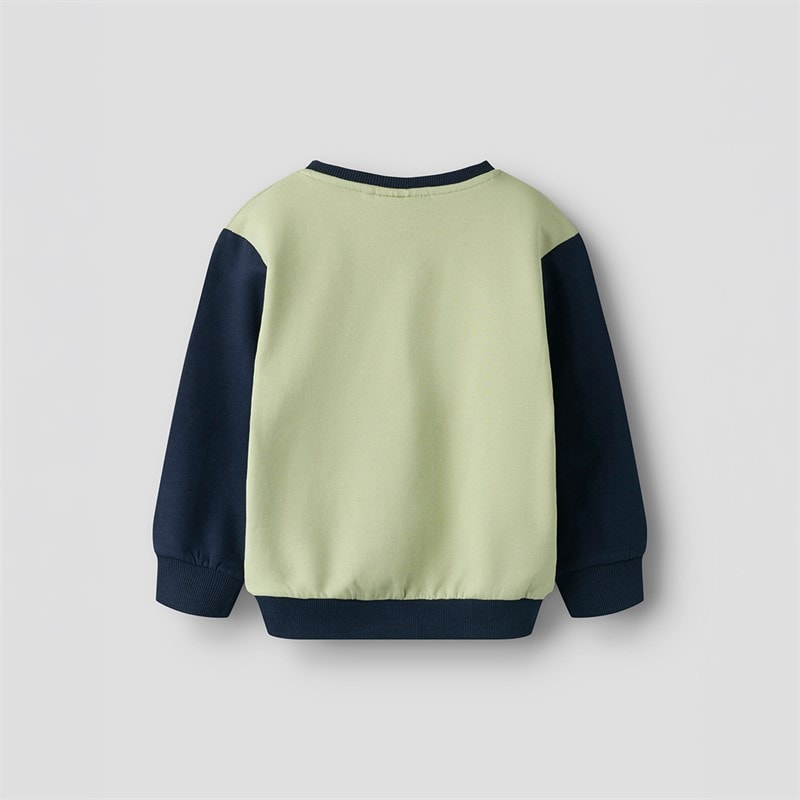 Name It Drenge mini frotté sweatshirt Navy Blazer - Billede 2