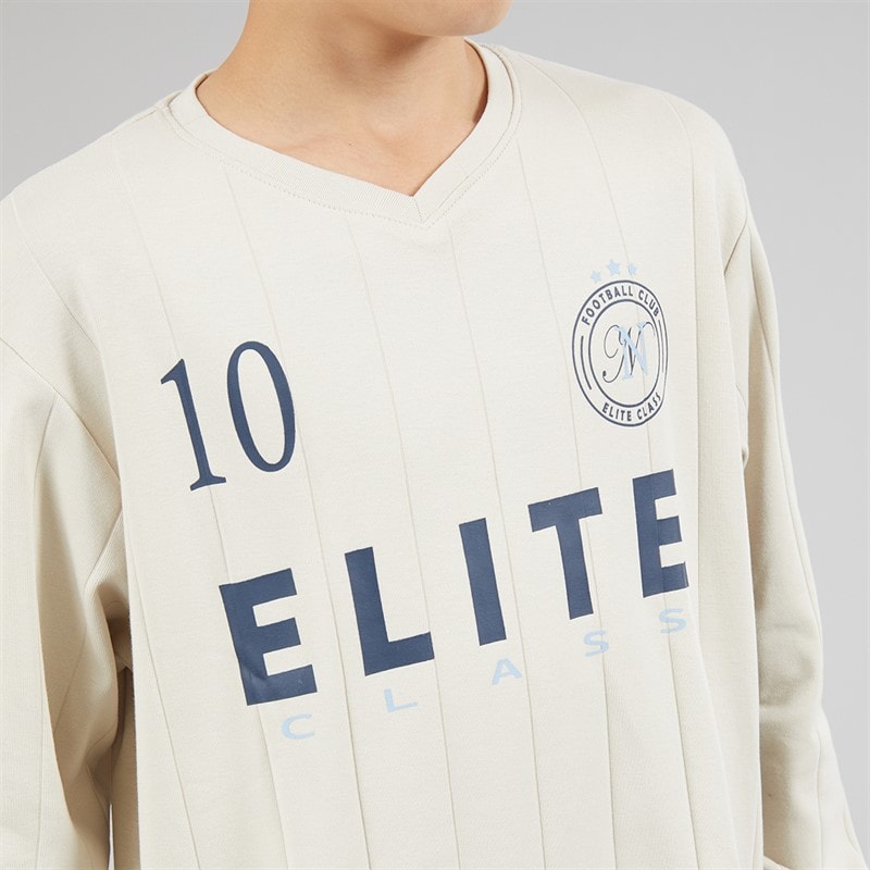 Name It Drenge Titan Langærmet T-shirt Moonbeam - Billede 5