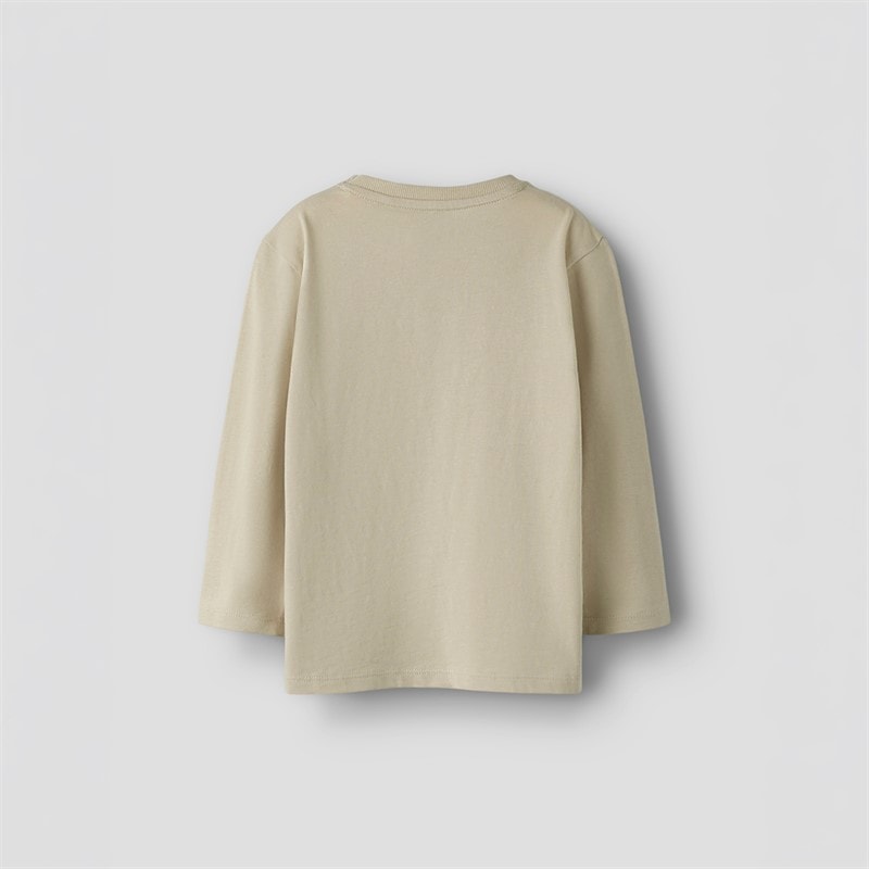 Name It Drenge Mini Sikalasi Langærmet T-shirt Peyote - Billede 3