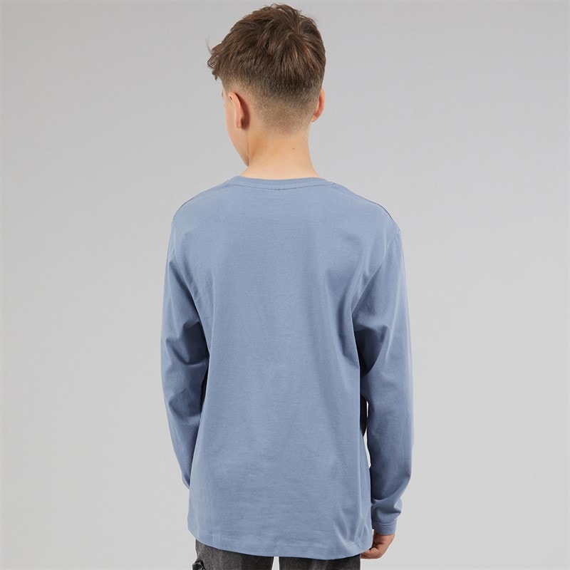 Name It Drenge Vimpel Brandmark Langærmet T-shirt Flint Stone - Billede 2