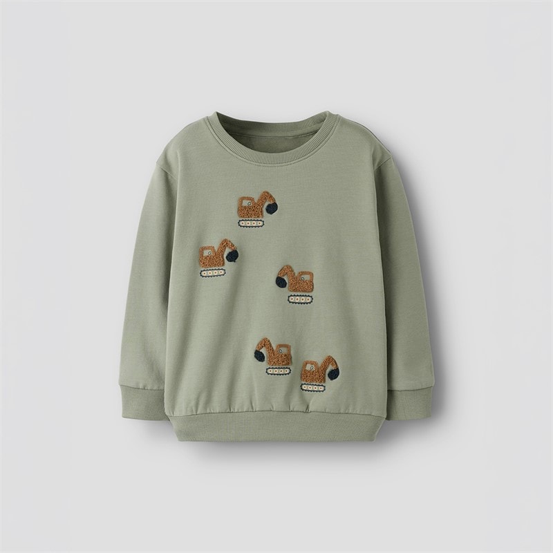 Name It Drenge Mini Bernhard Sweatshirt Shadow - Billede 2