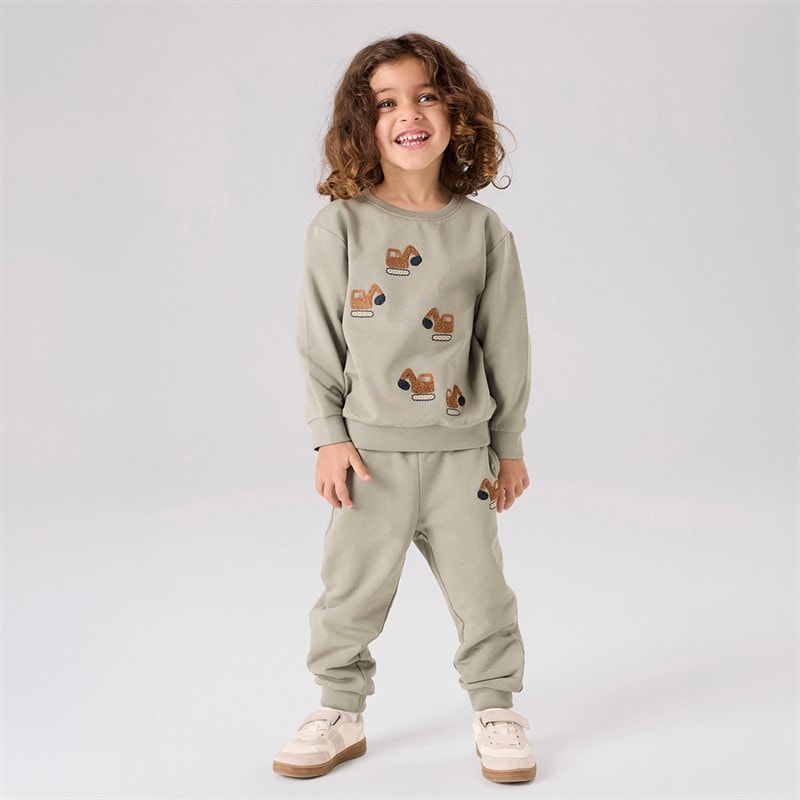 Name It Drenge Mini Bernhard Sweatshirt Shadow - Billede 5