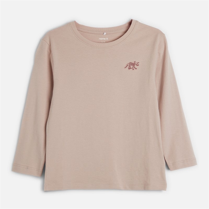 Name It Drenge Mini Vimpel Dino Online Langærmet T-shirt Mushroom